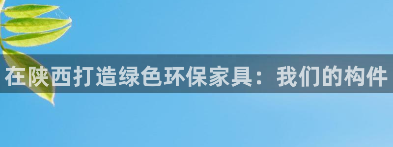 杏耀注册登录中心：在陕西打造绿色环保家具：我们的构件